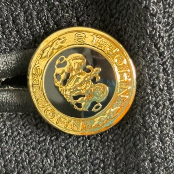 St. John Basics black Santana jacket, US6 - Picture 5 of 7